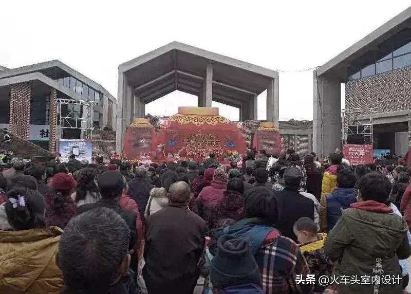 乡村布场设计,集镇改造设计效果图