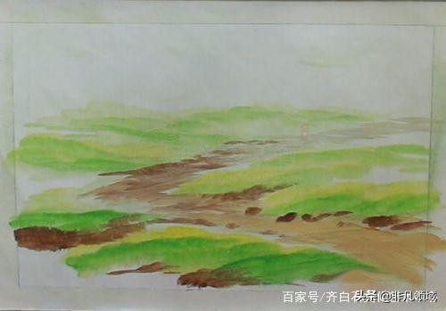 用铅笔画草丛怎么画简单又好看,刀画草坪