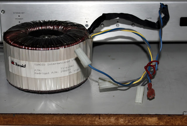 PROCEEDTHX-amp-2美产功放，烧保险丝维修，竟然是变压器故障