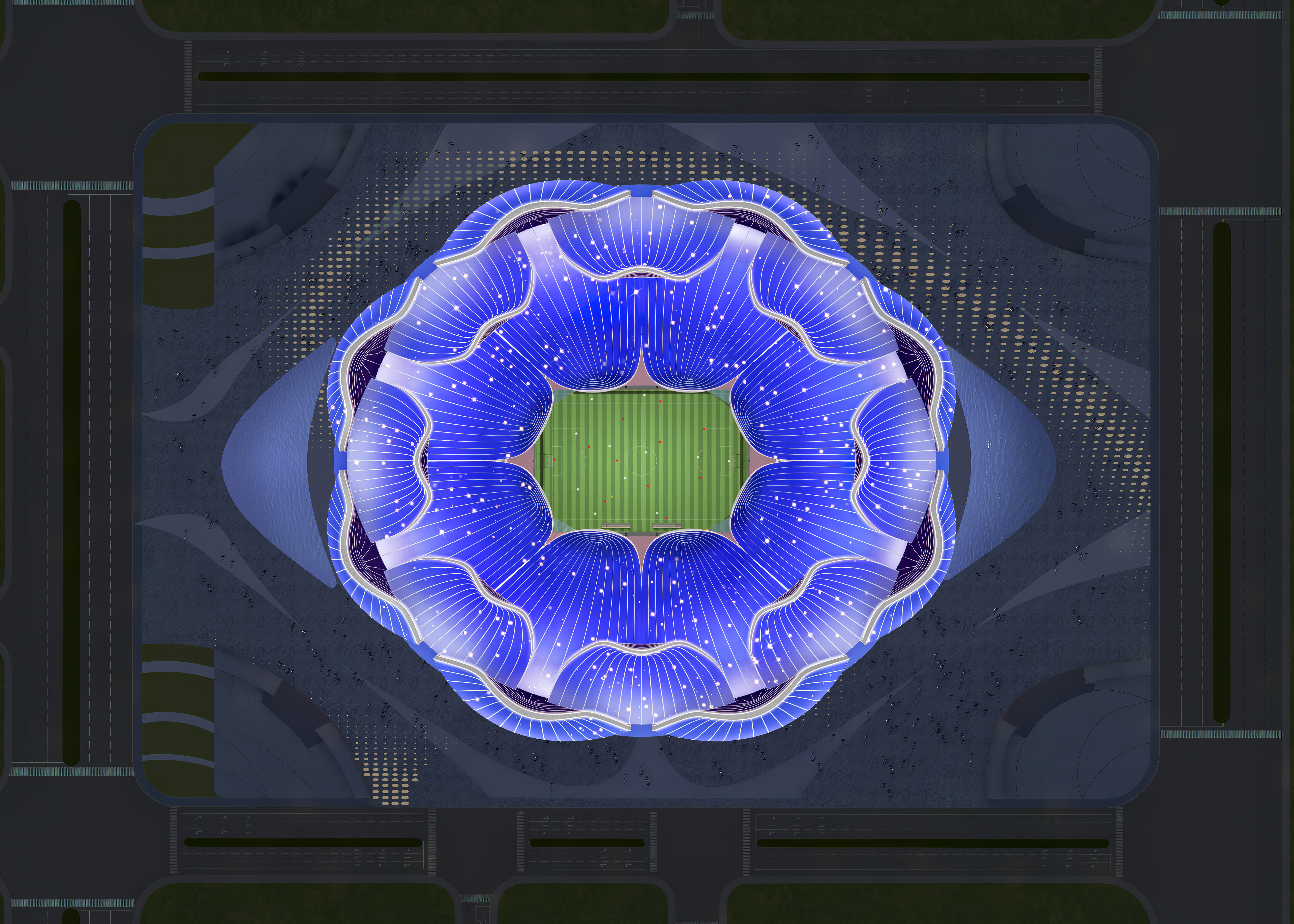 广州恒大足球场颜值太惊艳！不懂球也想去看一场