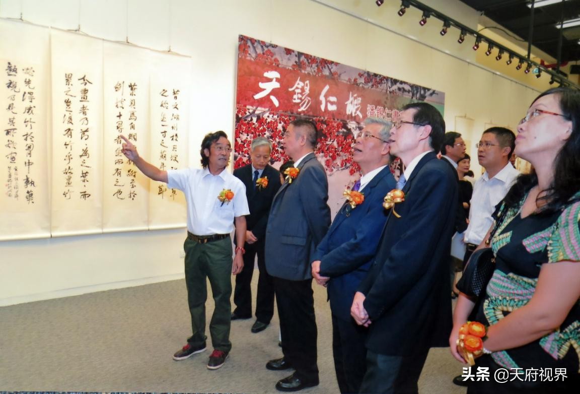 健身、习字、治印、绘画、喝酒古稀书画家潘锡仁的5大爱好