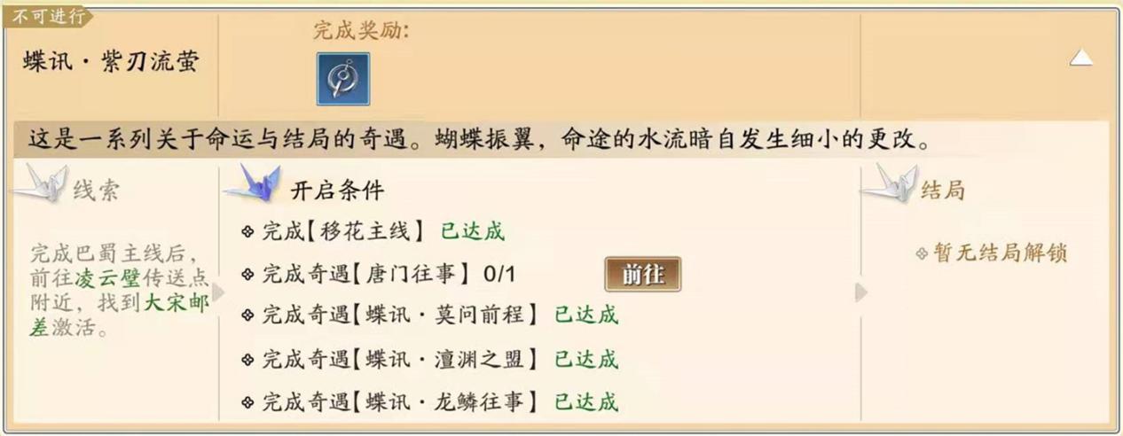 沉浸江湖故事,新奇遇解锁与开启条件一览