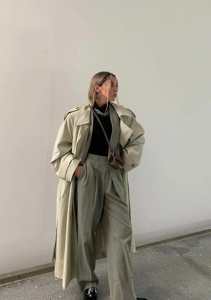 风衣的五种穿搭方法,为什么你的风衣穿不出时髦高级感
