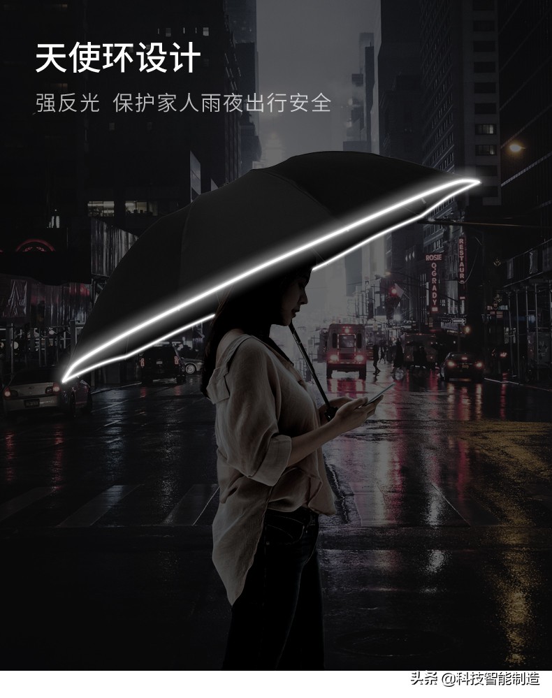 伞怎么自动开合,伞怎么折叠回原样