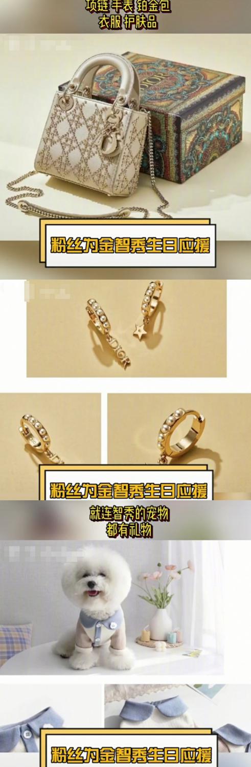 中国粉丝为韩女星送礼惹争议，光名牌包就值一套房，宠物都有礼物