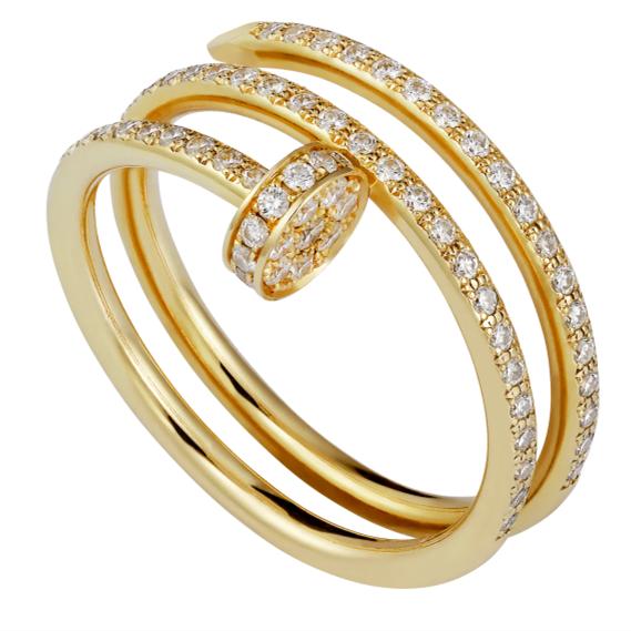 卡地亚戒指love和钉子哪个好,卡地亚钉子款戒指多少钱