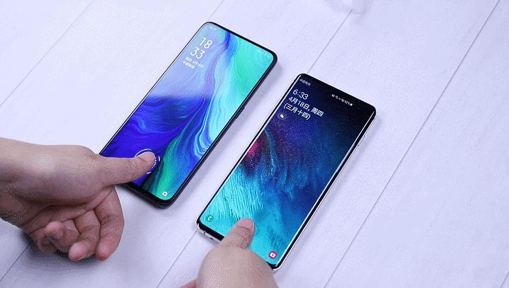 oppo和三星的屏幕指纹解锁,oppo屏幕指纹解锁的手机