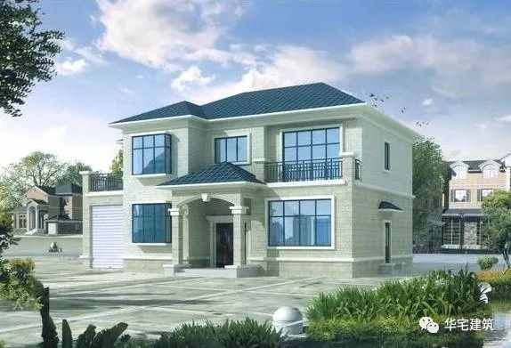 130平2层农村建房设计图15万左右,农村自建房120平方二层图造价15万