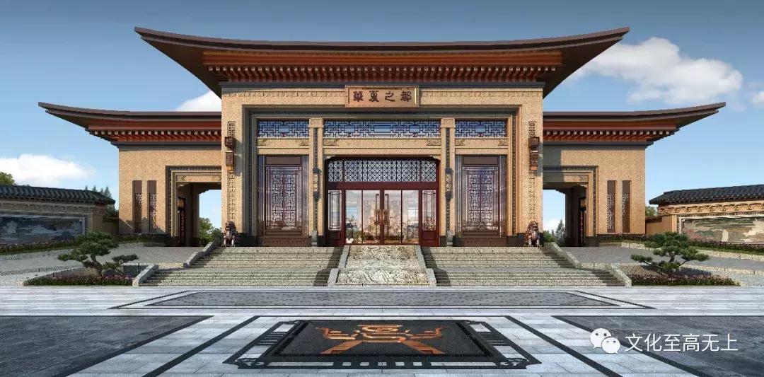 华夏之都效果图,华夏之都公园夜景图片