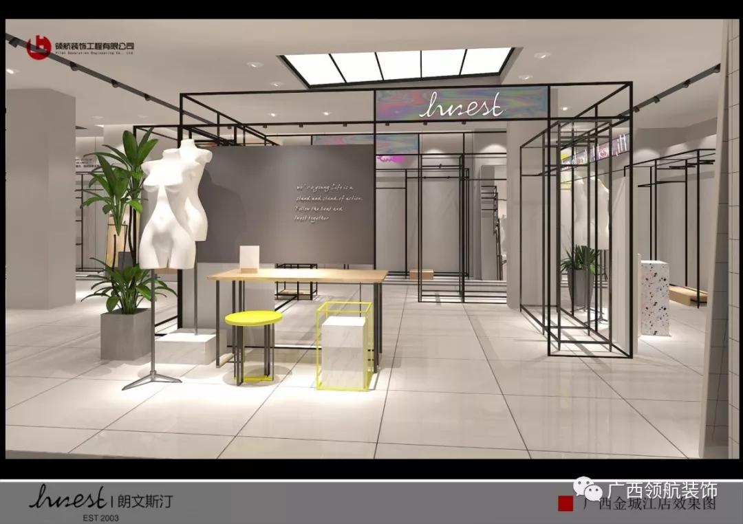 2020女装店轻奢高级灰装修,高级灰女装店装修风格