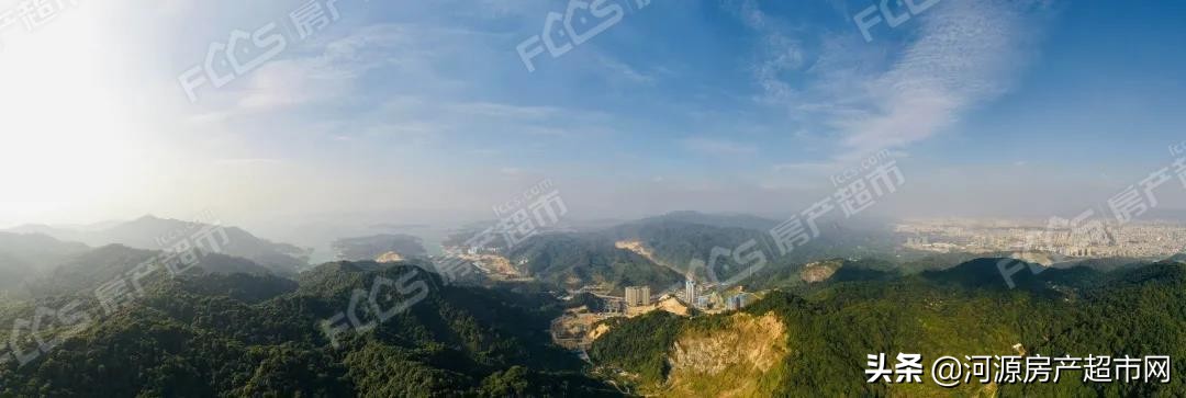 河源市保利生态城总规划图,河源保利生态城一共有几期