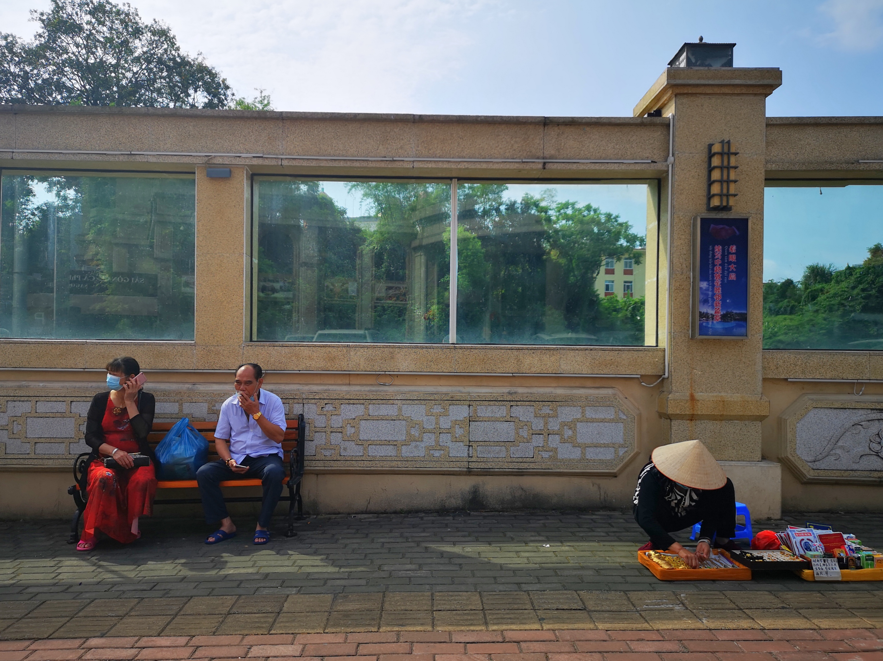 雨天东兴万尾金滩游,冬季东兴万尾金滩