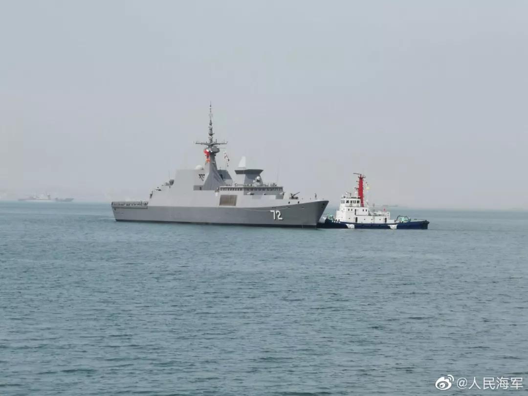 各国舰艇齐聚青岛，阅舰式上各展雄风！