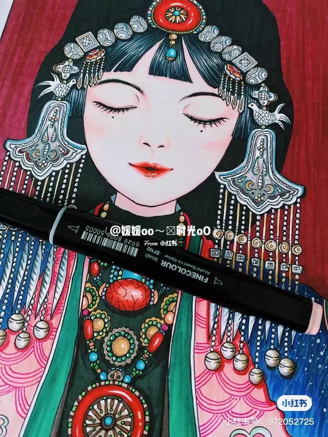 黑白线描画装饰画很简单,创意黑白线描装饰画100幅教程