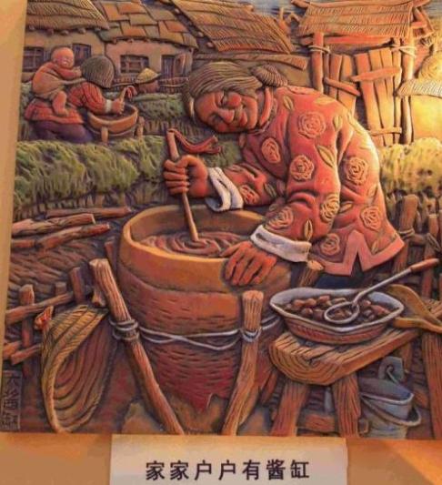 东北人一日三餐都离不开蘸酱菜,东北黄豆酱最快捷的自己在家做法