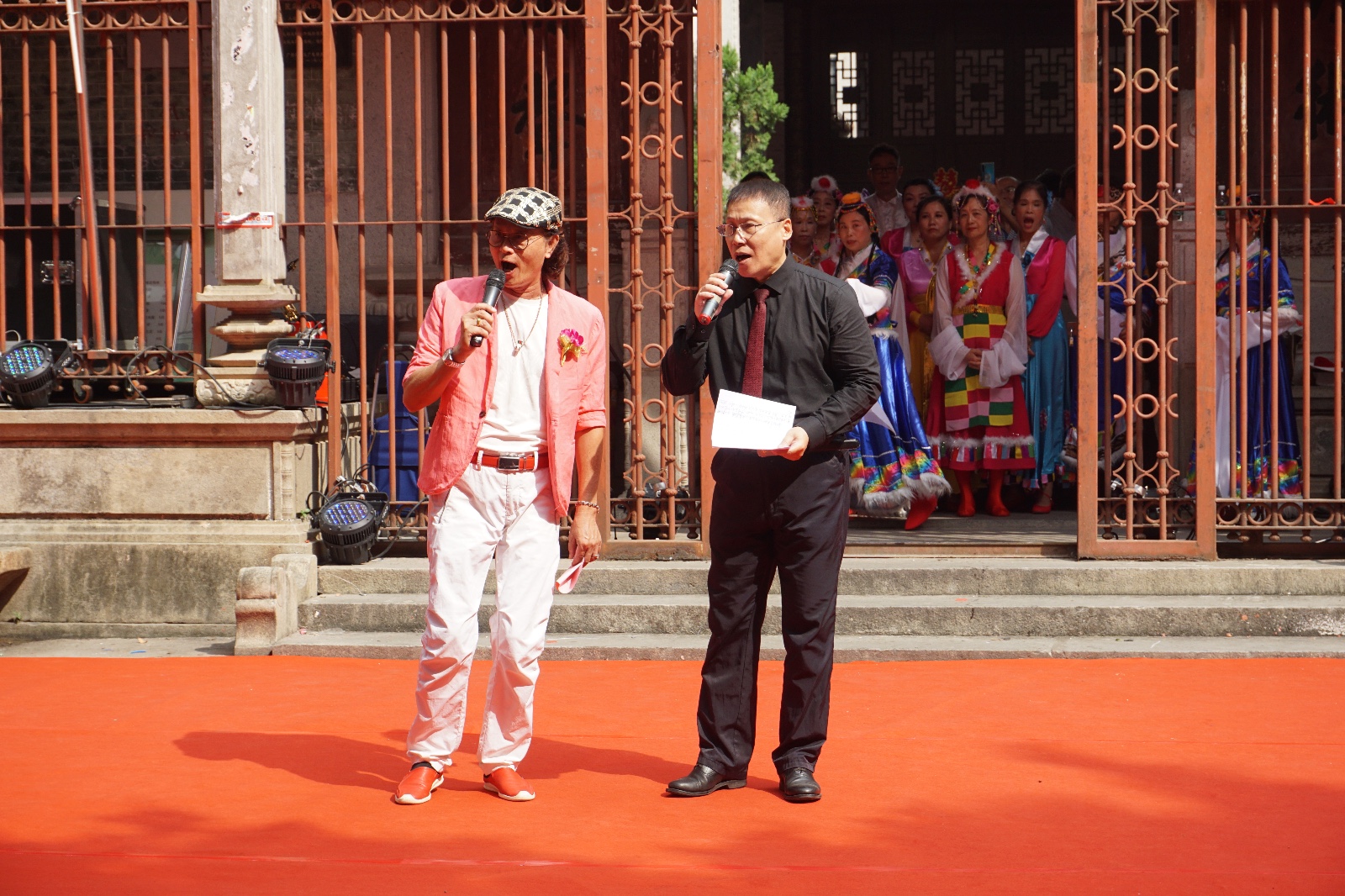 天河|热闹!一洞公祠重阳敬老摆70多围,老人家笑到“见牙唔见眼”