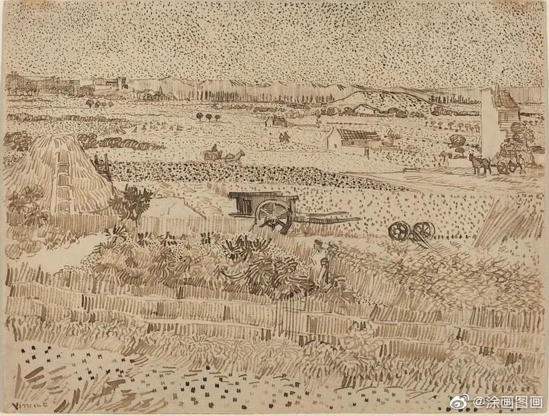 著名画家文森特梵高简介,文森特梵高作品图