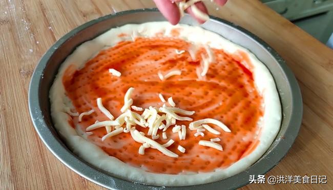 做披萨配料的最简单方法,家庭版披萨最简单做法