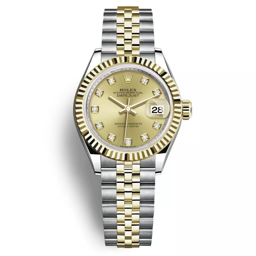 劳力士间金日志手表好看吗,劳力士日志间金表