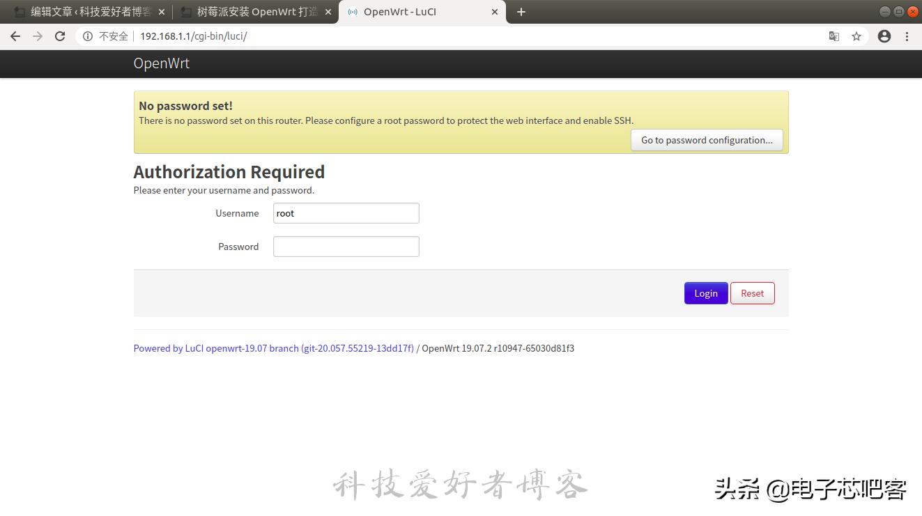 树莓派4b刷openwrt设置拨号上网,树莓派刷openwrt无线路由器