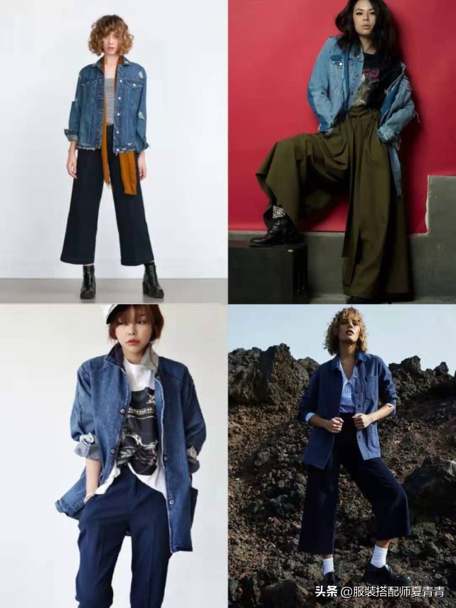 比较大的牛仔外套怎么穿,牛仔外套怎么穿不土气男