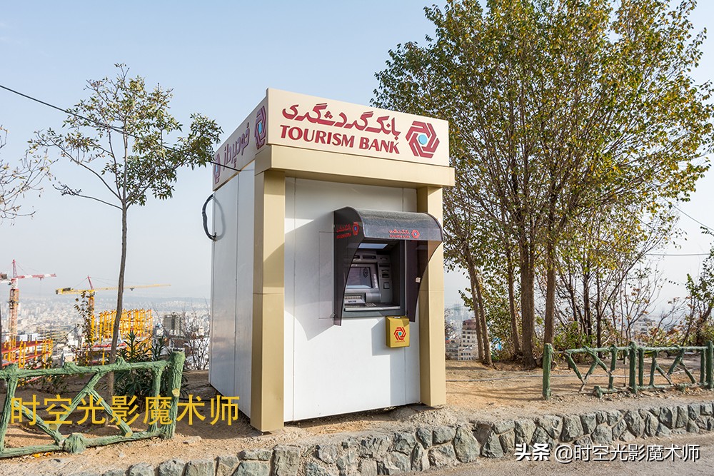 伊朗首都德黑兰夜景航拍,伊朗德黑兰图