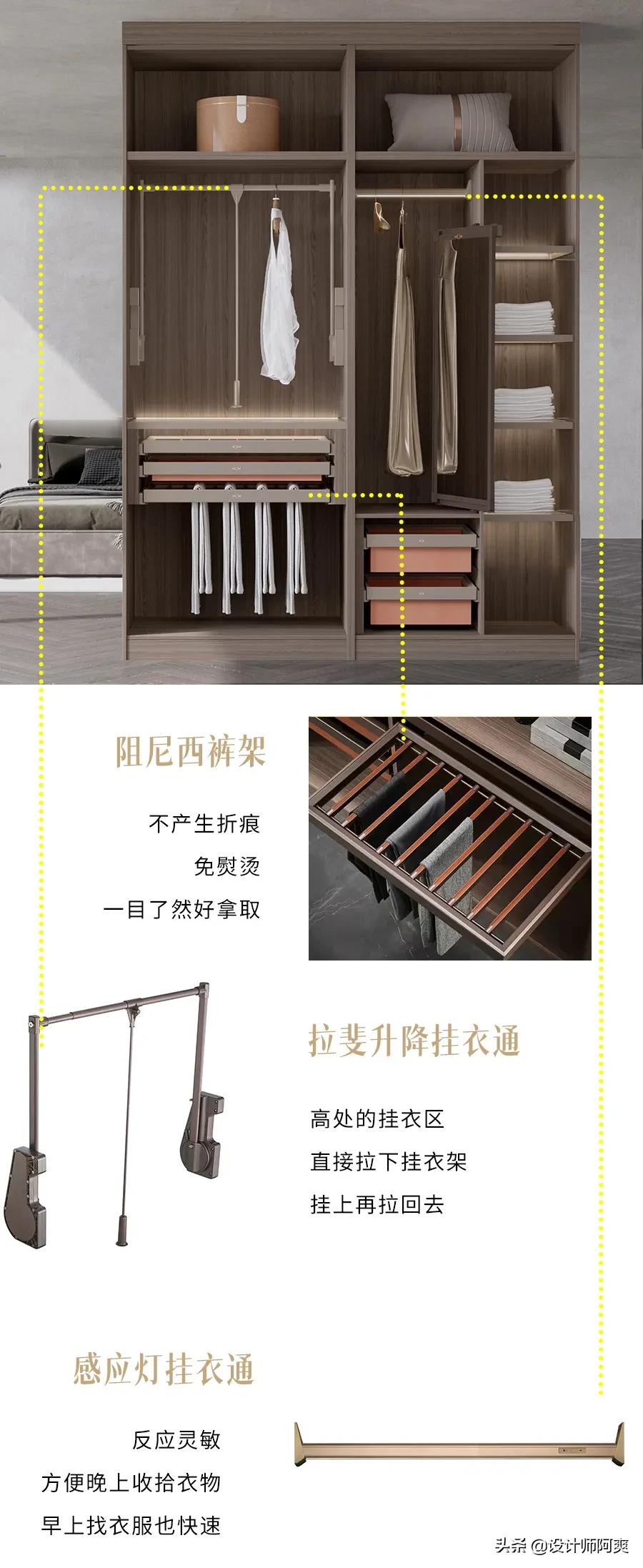 2021衣柜最实用格局,衣柜省钱实用攻略