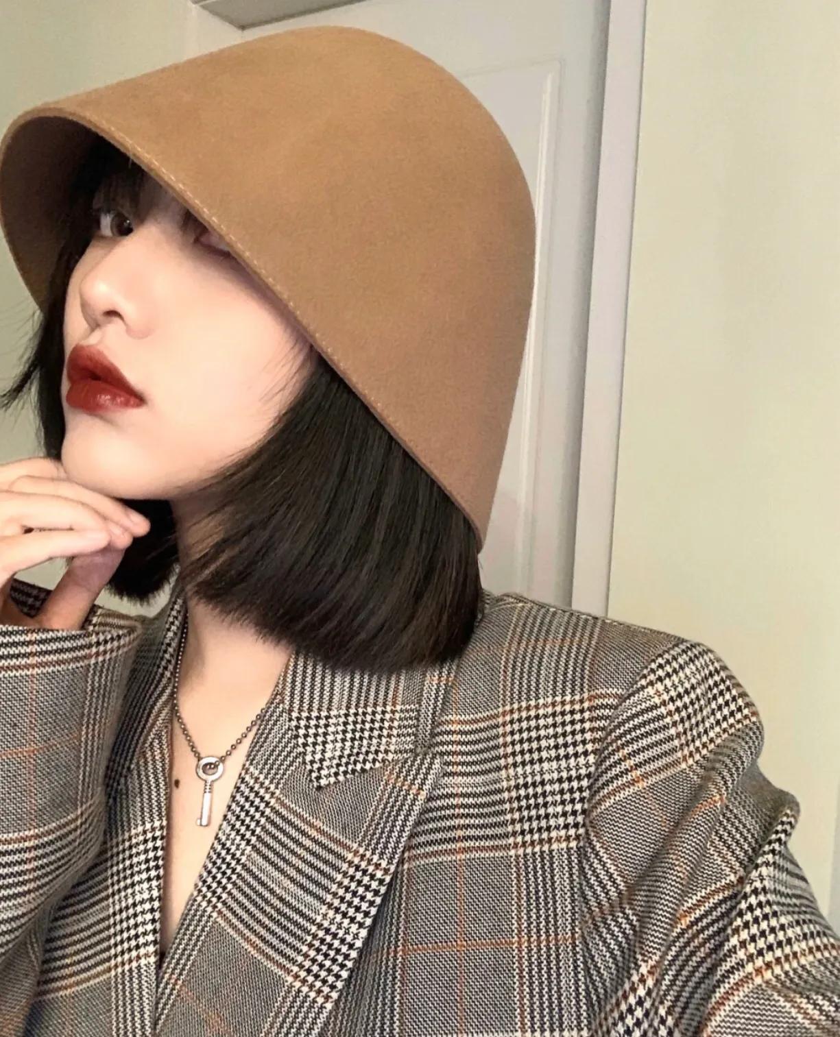 7顶帽子的搭配,7字母帽子大帽檐