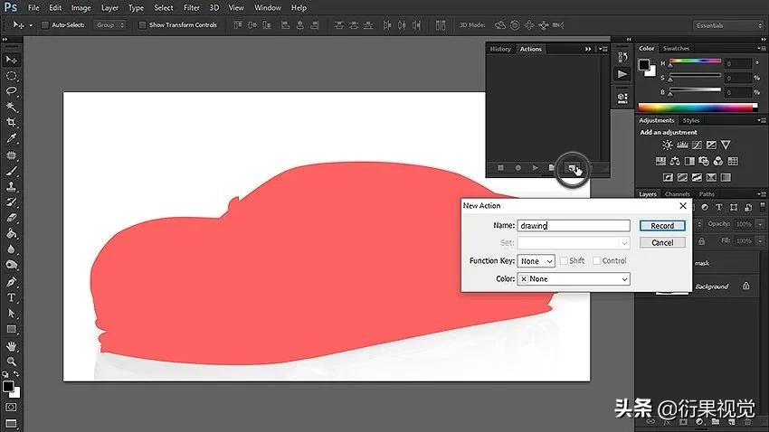 ps软件怎么制作照片,ps创意素描教程