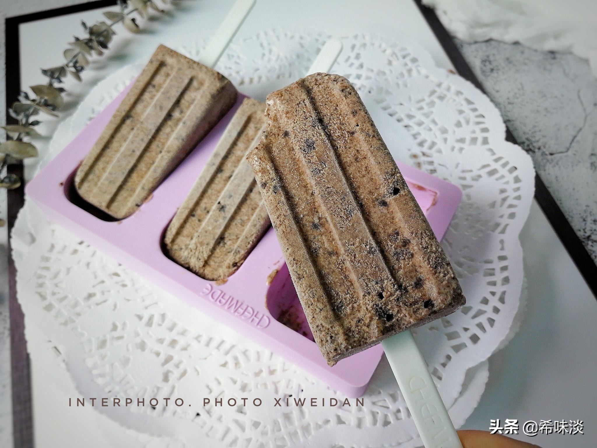 饼干吃不完怎么做美食,饼干雪糕简单又好吃