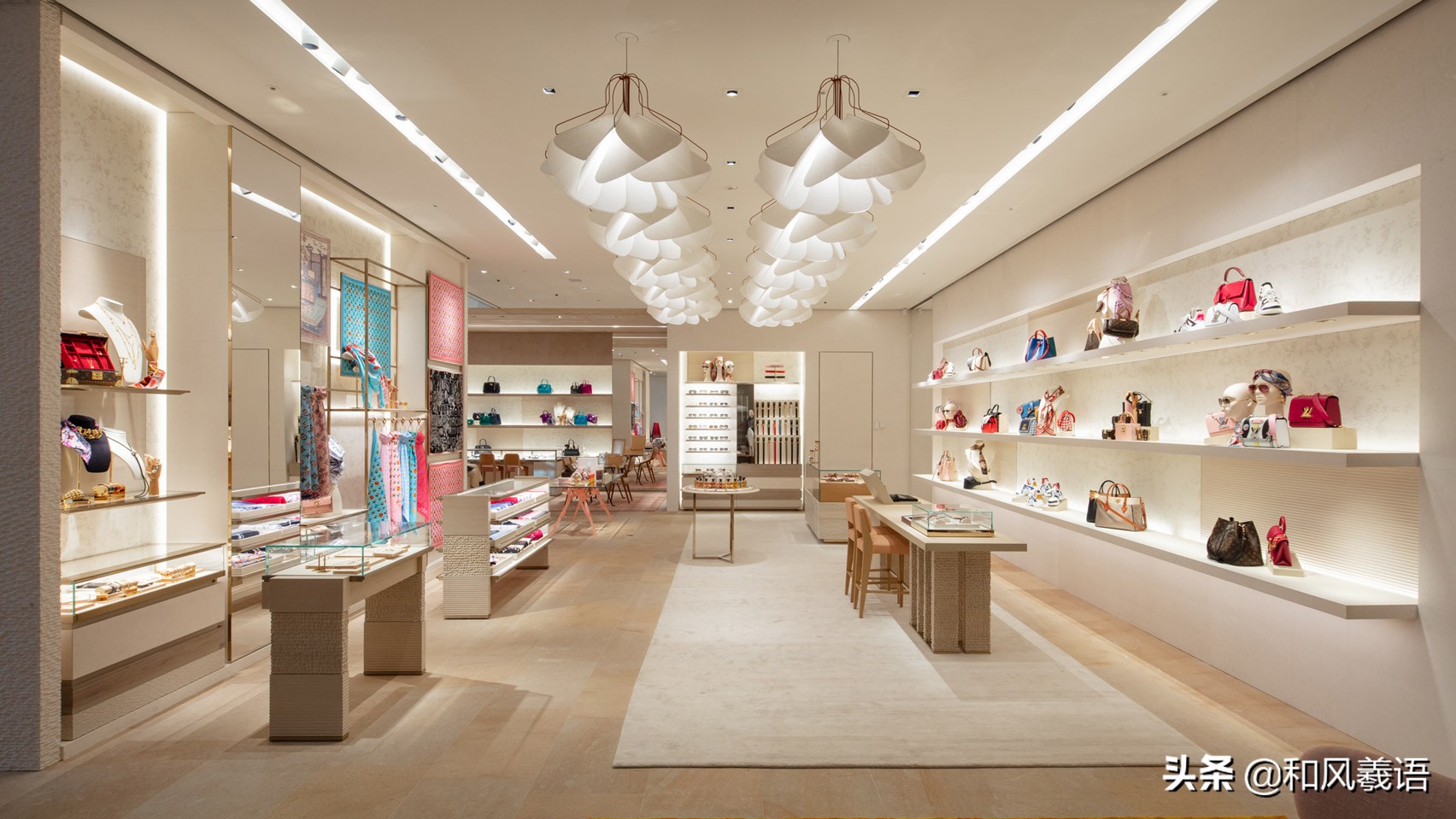 路易威登韩国首尔时装周,路易威登门店照片