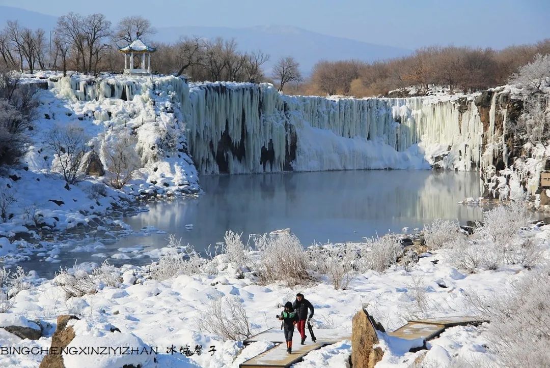 镜泊湖冬天有雪吗,镜泊湖冬天风景