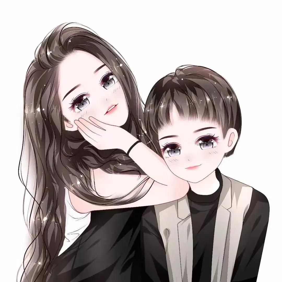 甜酷可爱的微信头像卡通,又好看又可爱又美丽的情侣头像