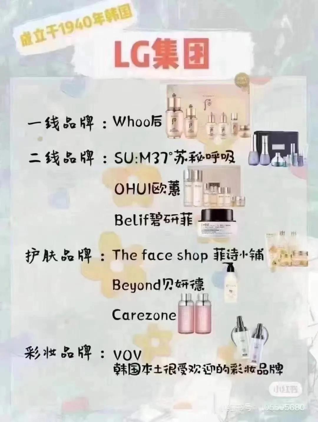 全球十大彩妆护肤集团,护肤届的扛把子