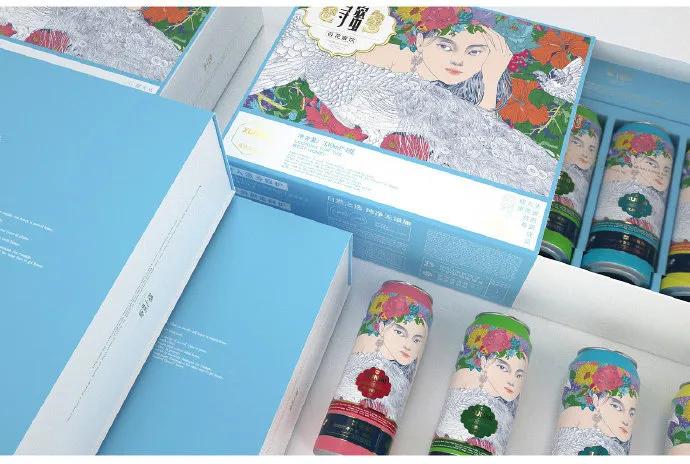 蜂蜜插画包装设计创意,高端蜂蜜产品包装设计