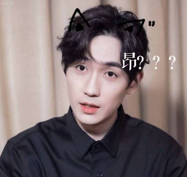 朱一龙问号脸合集，卡姿兰大眼充满了深深的疑问，你说什么登西？