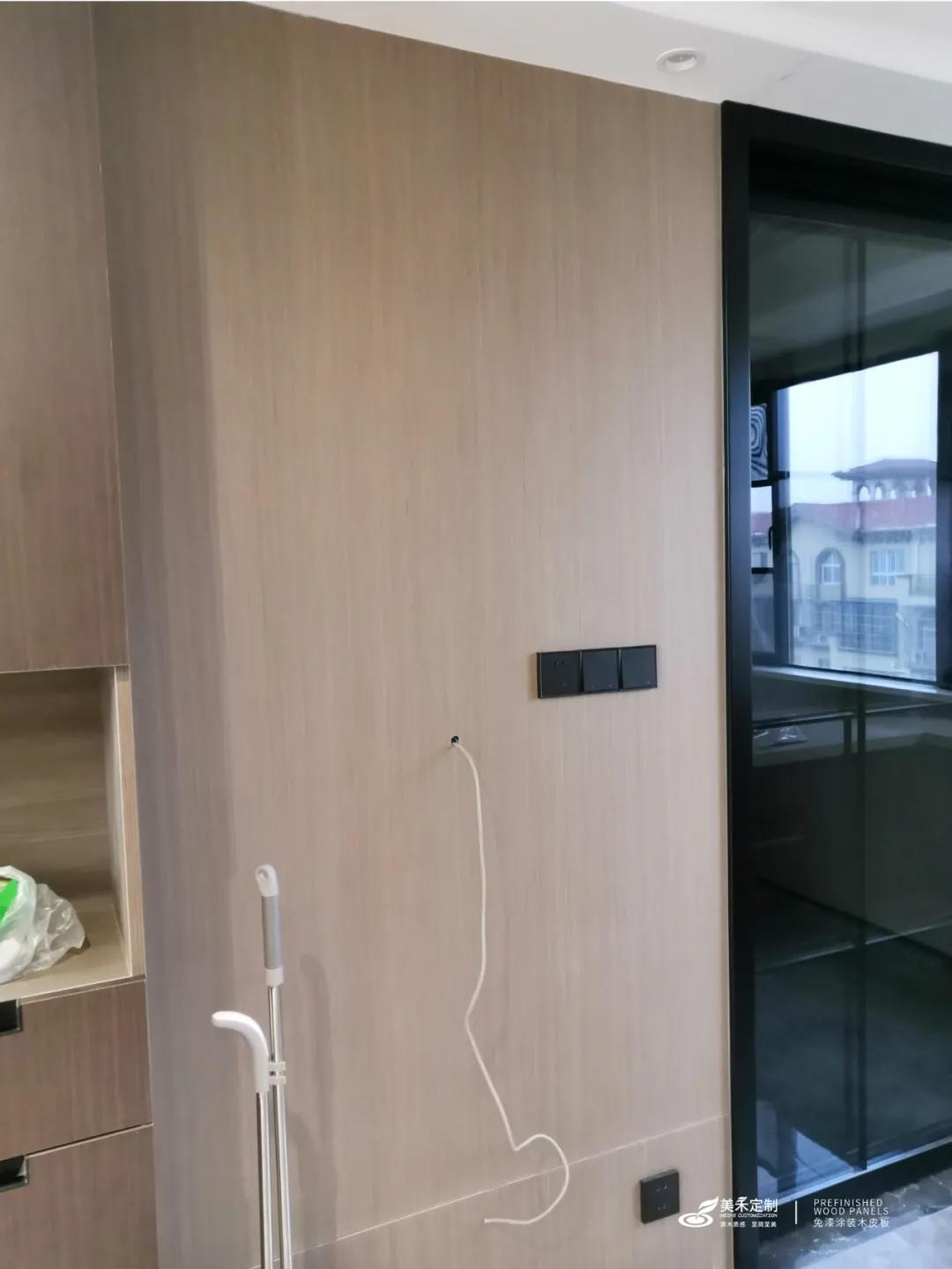 墙面用定向刨花板打底，品质首选