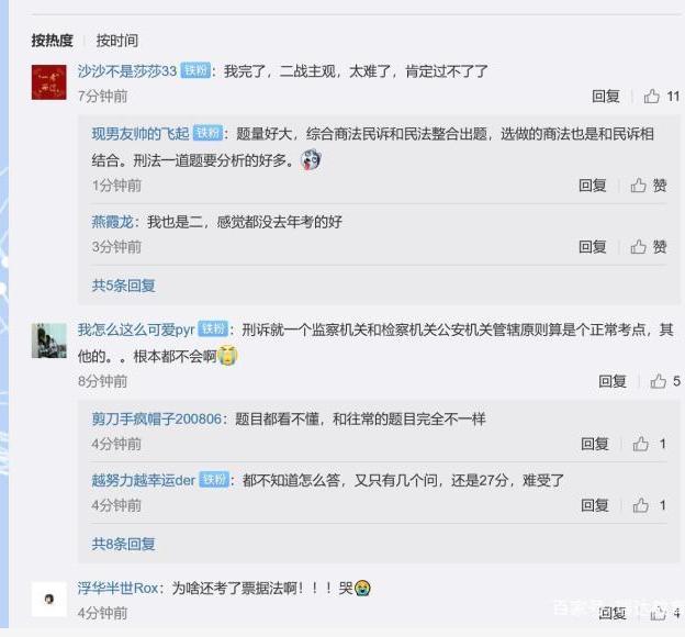 瑞达法考试题,法考主观题考试结束