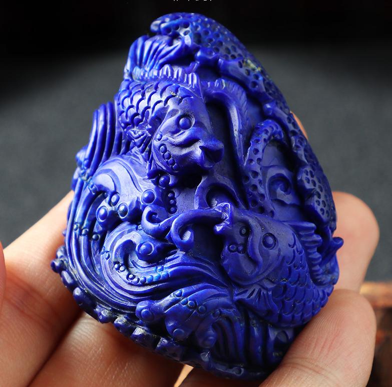 帝王石青金石,古老而珍贵的宝石青金石