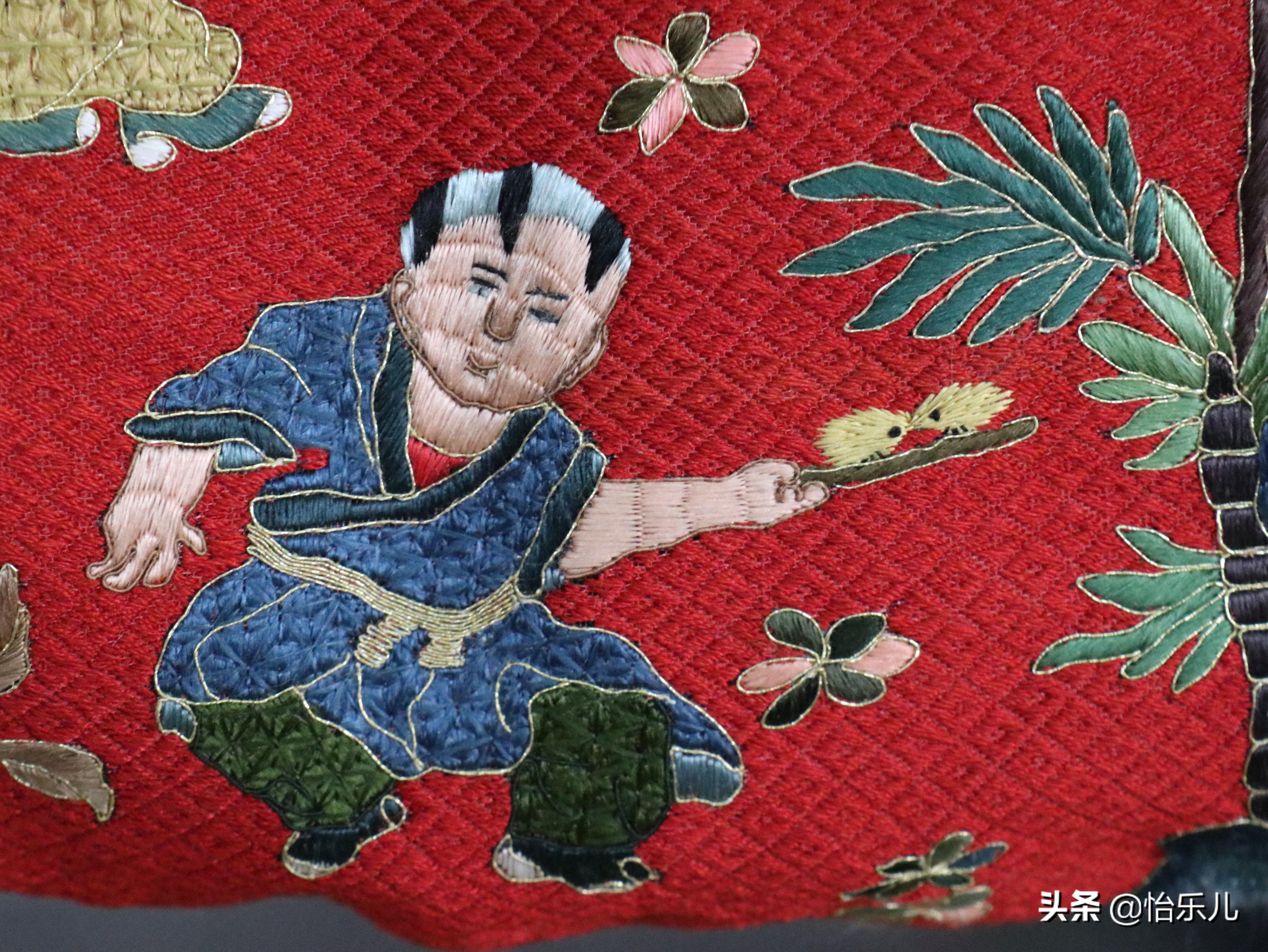 明十三陵出土文物百子衣,明定陵出土服饰