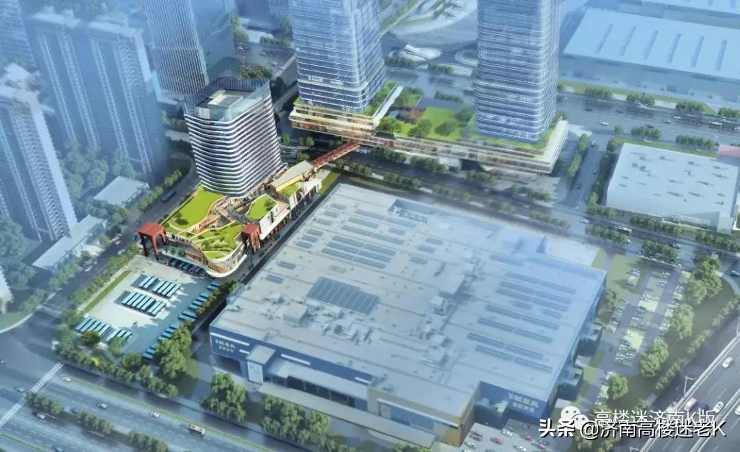 济南宜家西地块建设项目,济南地平甲第和远大购物广场对比