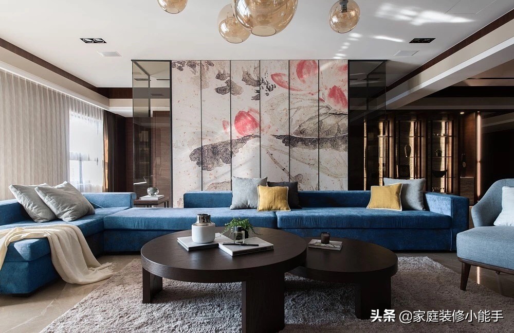 中式装修风格屏风,中式室内设计屏风