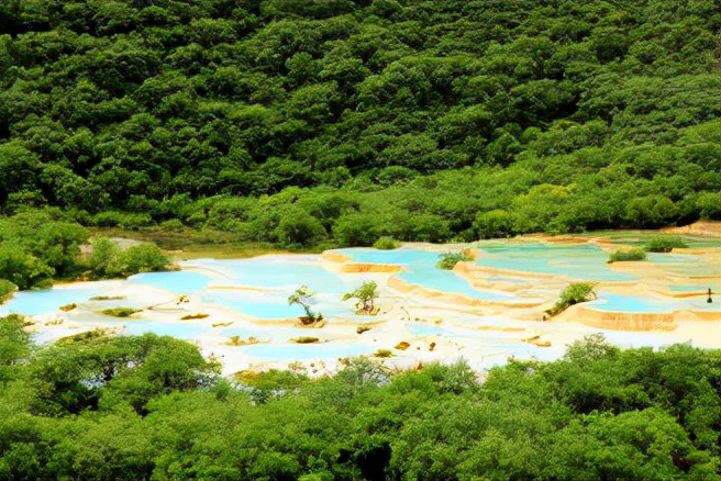 黄龙风景名胜区有哪些景观,黄龙风景名胜视频