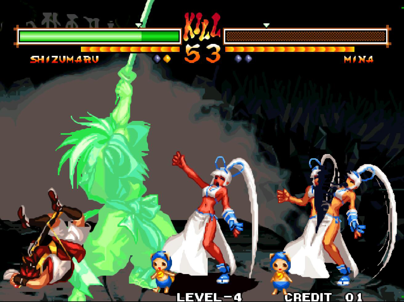 盘点格斗游戏里的奇葩技能,格斗游戏里那些爱意满满的必杀技