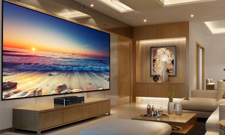 投影机和激光投影的区别,激光投影电视机的优缺点