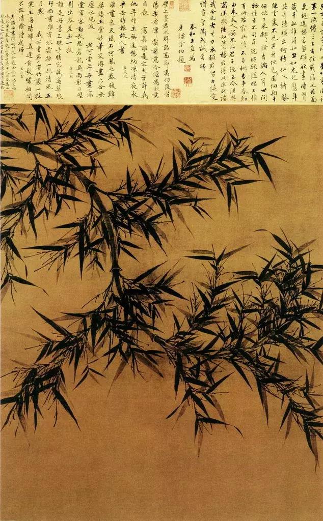 郑板桥画的是什么品种竹子,郑板桥画的横幅竹子