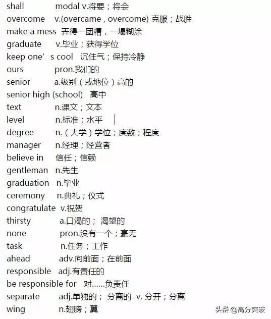 中考英语重点句型归纳,2022中考英语必背100个句型