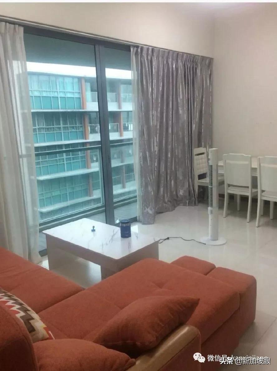 最新新加坡最便宜的租房,新加坡科廷附近出租两室一厅