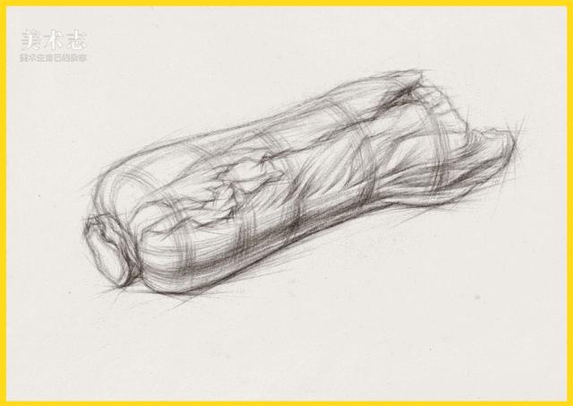 素描常见水果,适合新手的100幅素描画蔬菜水果