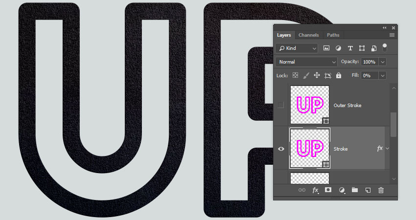 ps怎么做创意字体描边,ps鞋带花边怎么设计
